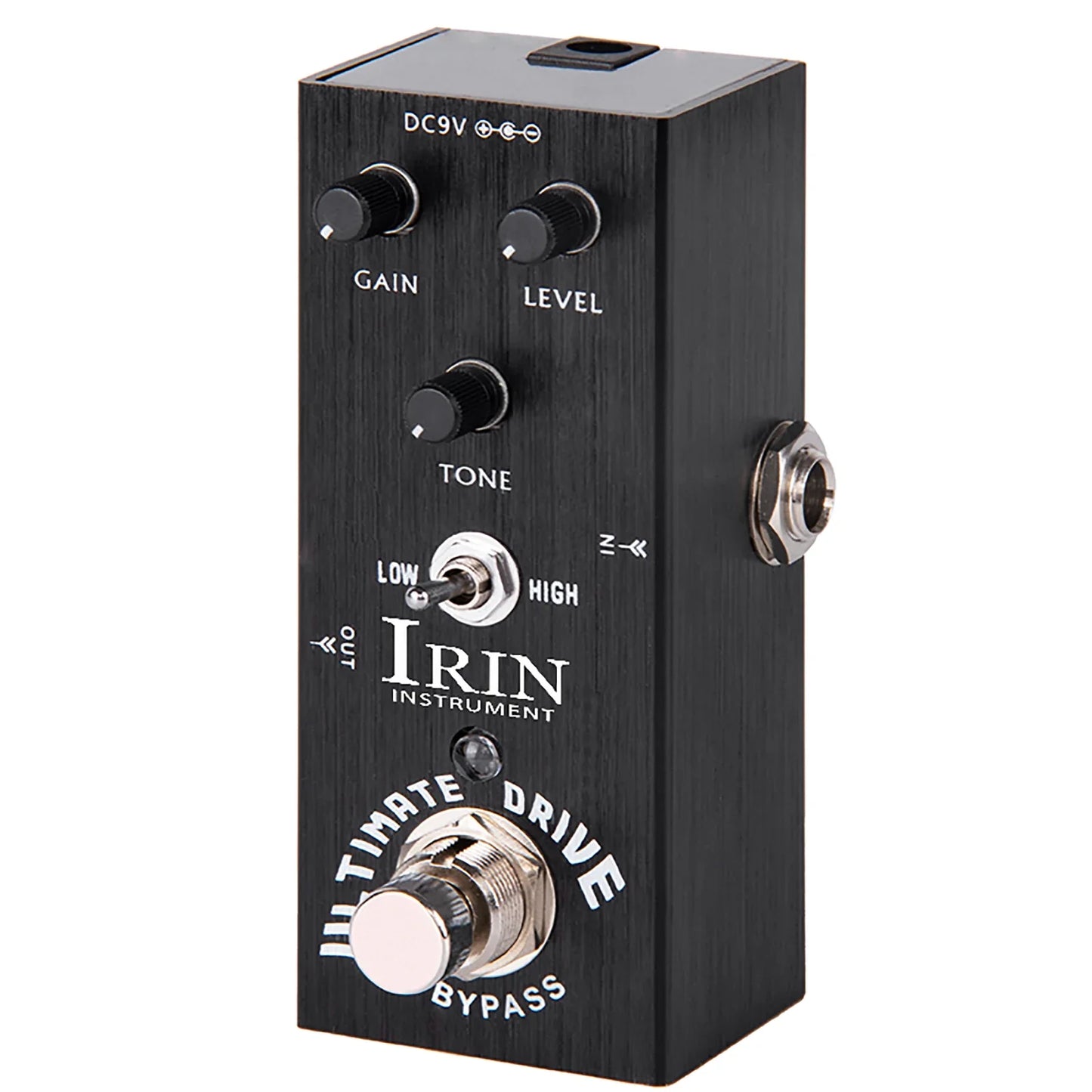 Impressive IRIN Electric Guitar Effects Pedal - Vintage Overdrive, Crunch Distortion, Analog Delay, Classic Chorus, Ultimate Drive - Enhance Your Sound