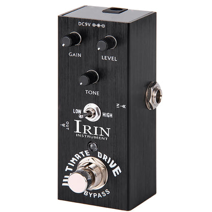 Impressive IRIN Electric Guitar Effects Pedal - Vintage Overdrive, Crunch Distortion, Analog Delay, Classic Chorus, Ultimate Drive - Enhance Your Sound