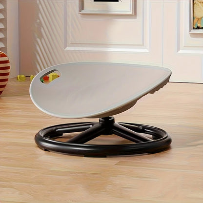 Ergonomic Swivel Sensory Chair – Eggshell Design with Anti-Slip Base, Durable Plastic, Manual Use, No Electricity Needed