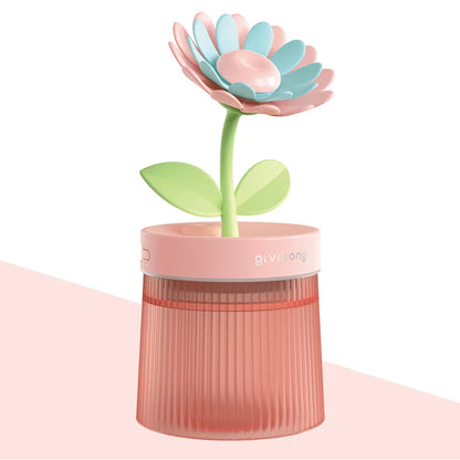 2024 Portable USB Ultrasonic Humidifier – Colorful Cup Aroma Diffuser, Cool Mist Maker & Air Purifier with Light