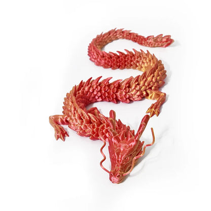 3D Printed Movable Snake Figurine – Realistic Jointed Simulation Ornament for Home & Office, 2025 New Year Craft Gift