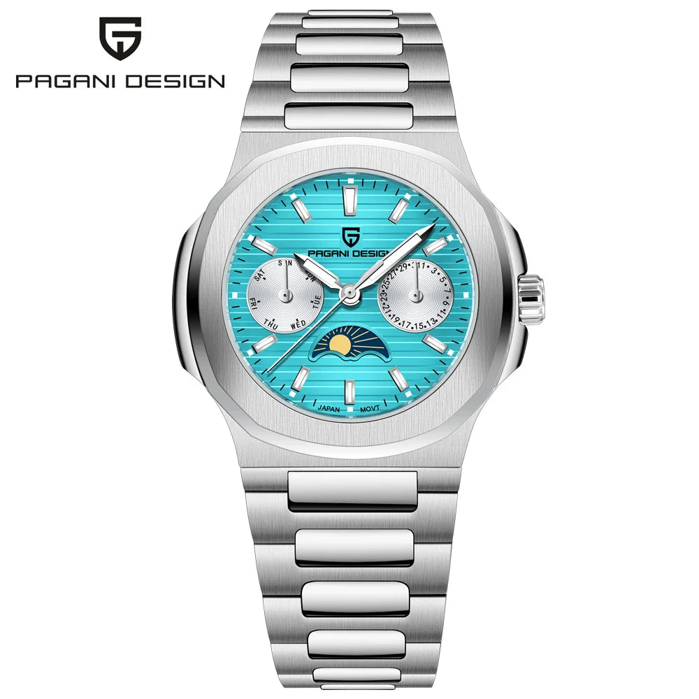 2024 PAGANI DESIGN Women's Luxury Quartz Watch – Sapphire Waterproof Wristwatch Gift for Her