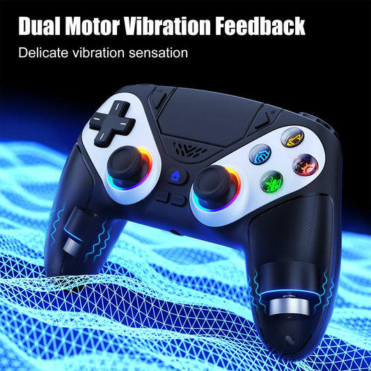 Bluetooth Wireless Gamepad for PS5 – Dual Sense Controller with Turbo, Vibration & Programmable Buttons for PS5/PC Console