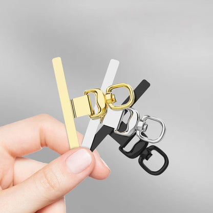 0.3mm Metal Phone Tether Tab – 360° Rotating Phone Lanyard Patch Clip Replacement Hanging Strap Gasket Accessory