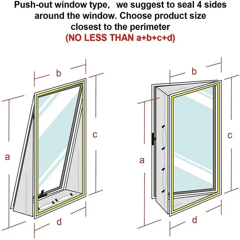 AirLock Portable AC Window Seal Kit 3/4M – Flexible Cloth Sealing Plate with Zip & Adhesive for Air Conditioner Window Vent Kit