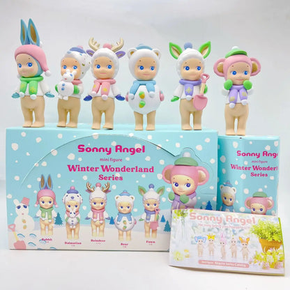 Sonny Angel Gifts of Love Series — Limited Edition Cartoon Figure Collectible, Desktop Decor Blind Box Toy
