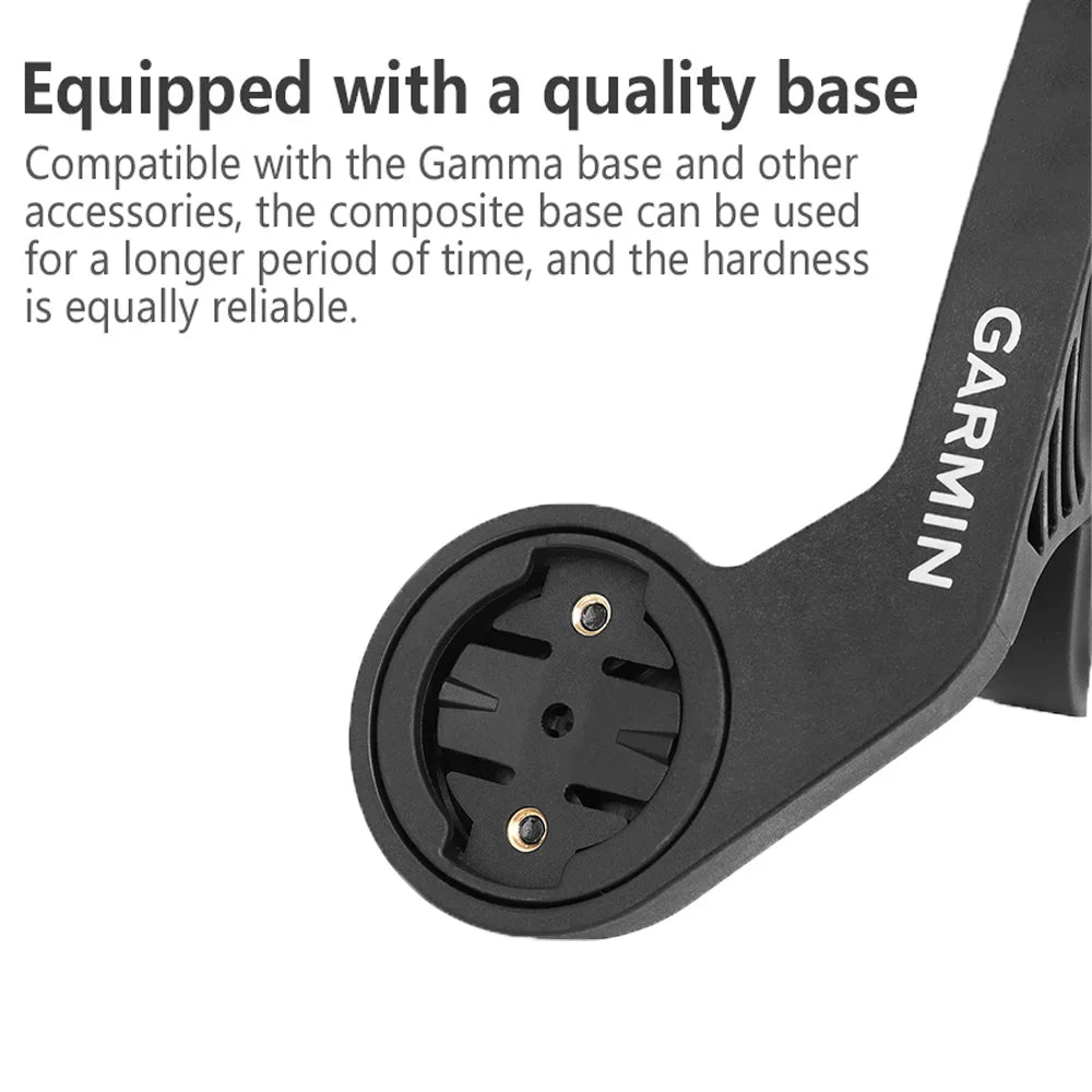 Garmin Edge 530 Wall & Handlebar Mount – GPS Speedometer Cradle for Bike, GoPro, and Cycling Odometer