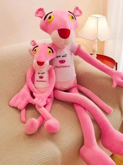 Cartoon Disney Pink Panther Plush Doll – Soft Anime Plush Toy & Cute Cloth Pillow for Kids and Adults, Birthday Gift