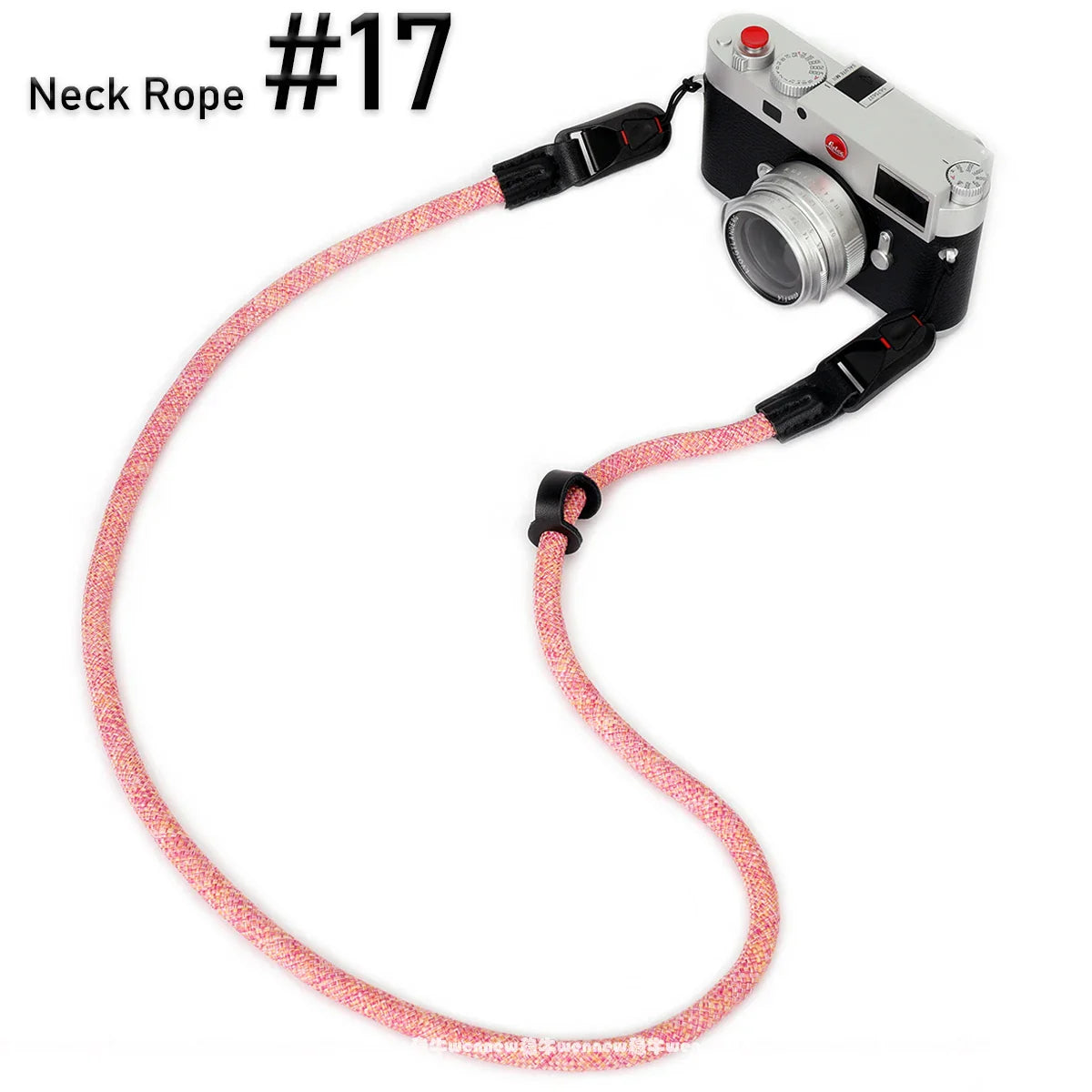 Nylon Rope Sling Quick Release Camera Strap – Wrist & Neck Shoulder Strap for Fujifilm, Sony, Nikon, Canon & Leica Mirrorless Cameras