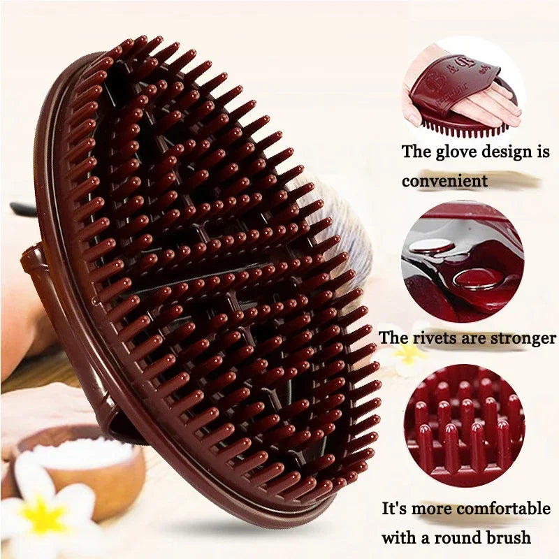 2024 Body Massager Brush & Gua Sha Scraper – Anti-Cellulite Slimming Relaxing Massage Tool