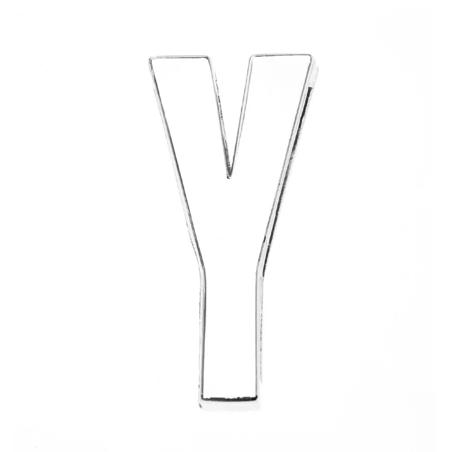 12PCS 30mm Chrome Alphabet Slide Charms A–Z – DIY Bracelet, Wristband, Pet Collar & Jewelry Making Beads