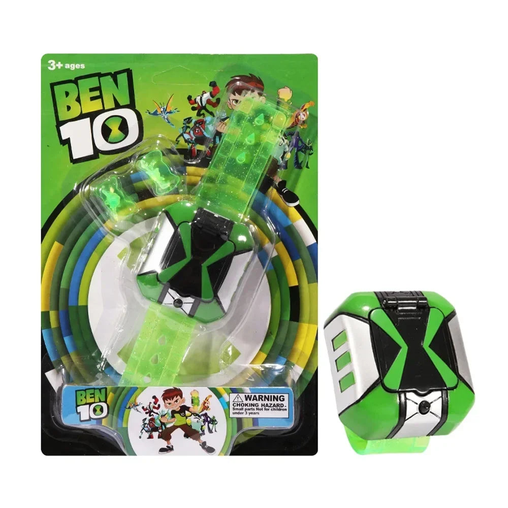 Omnitrix BEN10 Action Figure – Ben Tennyson Projection Watch with Sound & Light, Kids’ Smart Toy Gift