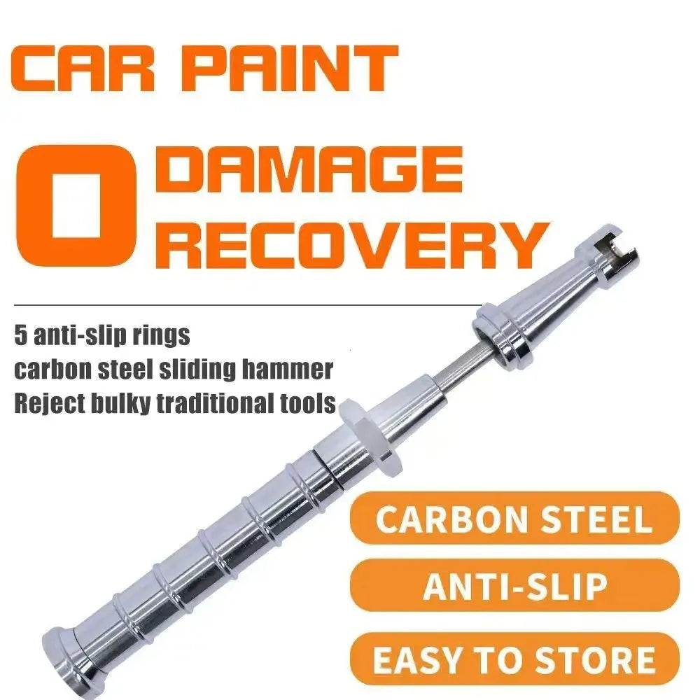 26-42CM Telescopic Car Dent Pull Hammer – Mini Sliding Hail Damage Repair Tool with Anti-Slip Handle