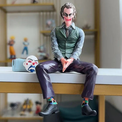 Joker Heath Ledger Action Figure - Portable Wild Mask Car Roof Decoration Statue Model Collectible Gift