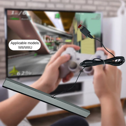 Wired IR Sensor Bar for Nintendo Wii – Motion Receiver with Extension Cord