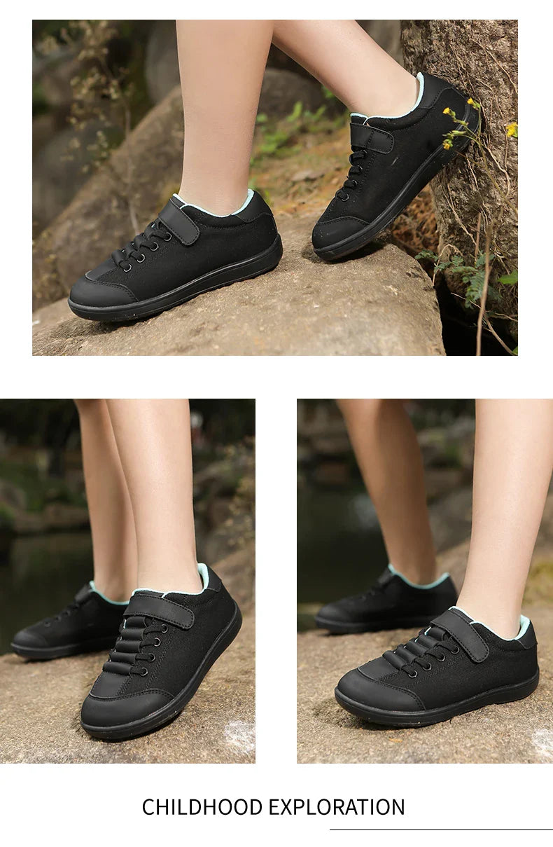 Children’s Wide Barefoot Shoes – Anti-Slip Zero-Drop Sport Sneakers for Boys & Girls