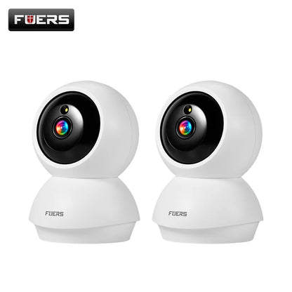 FUERS 5MP HD WiFi Indoor Security Camera – Baby & Pet Monitor with Motion Detection, Tuya Smart Home & Alexa Compatibility