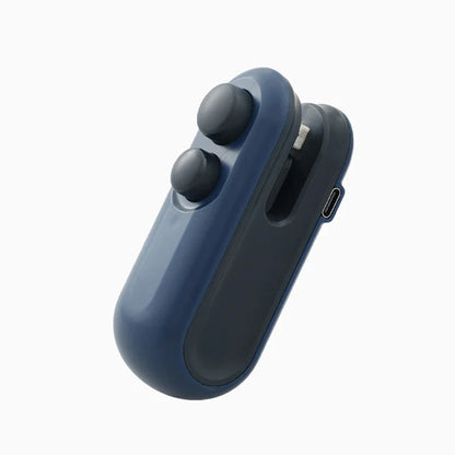 Mini Handheld Heat Bag Sealer – Portable Plastic Food Packaging Sealing Machine, Clip-On Bag Sealer for Snacks & Storage