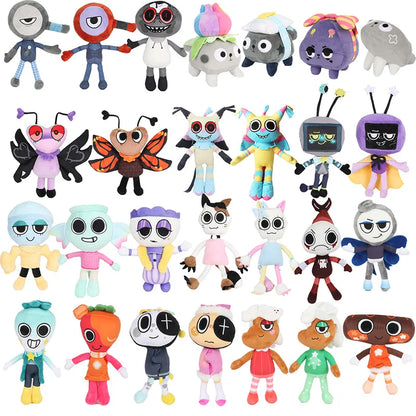 Dandy's World Plush Toys – Cute Scrap Stuffed Horror Game Goob Pebble Soft Pillow Doll for Children’s Birthday Gift