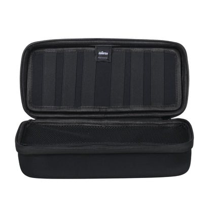 Golf Ball Storage Box & Glove Holder - Accessory Protect Case with Tees, Divot Tool, Valuables Pouch & Hook
