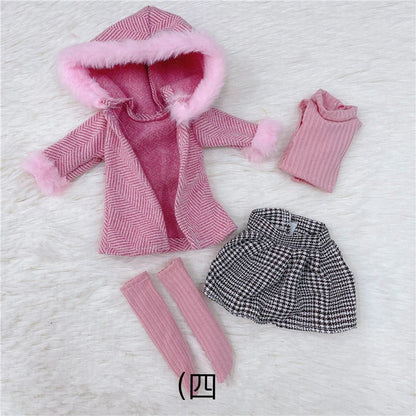 Clothes for 30cm 1/6 BJD Dolls – DIY Dress-Up Suit & Accessories for Girls’ Dolls (Check Size Chart)