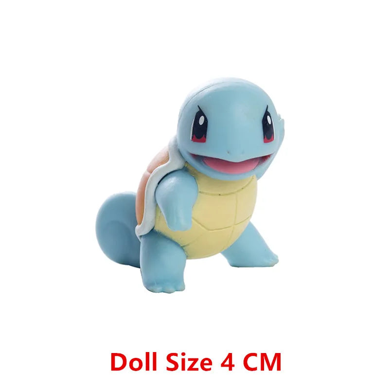 Pokemon Anime Figures – Pikachu, Eevee, Gengar & More Cartoon Action Model Toys for Kids, Bulk Purchase