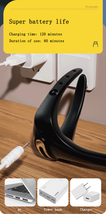 Adjustable Vibrating Penis Ring – Delayed Ejaculation, Enlargement, Prostate & Anal Massage Adult Male Sex Toy
