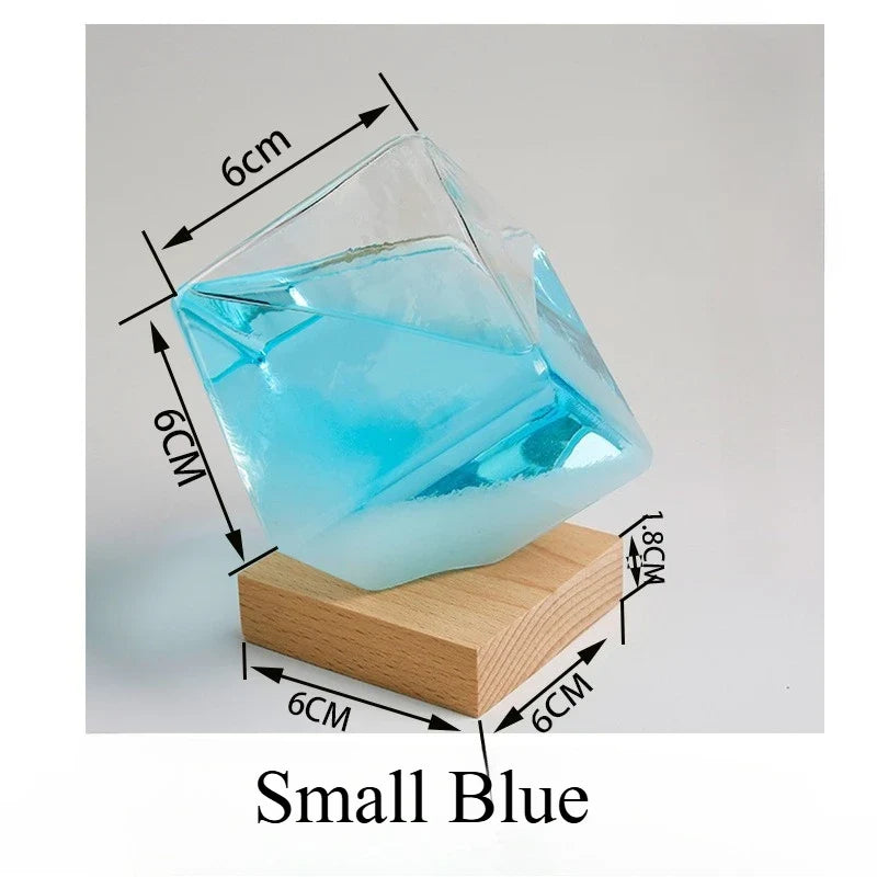 Weather Forecast Glass Bottle - Creative Storm Bottle Ornament & Birthday Gift