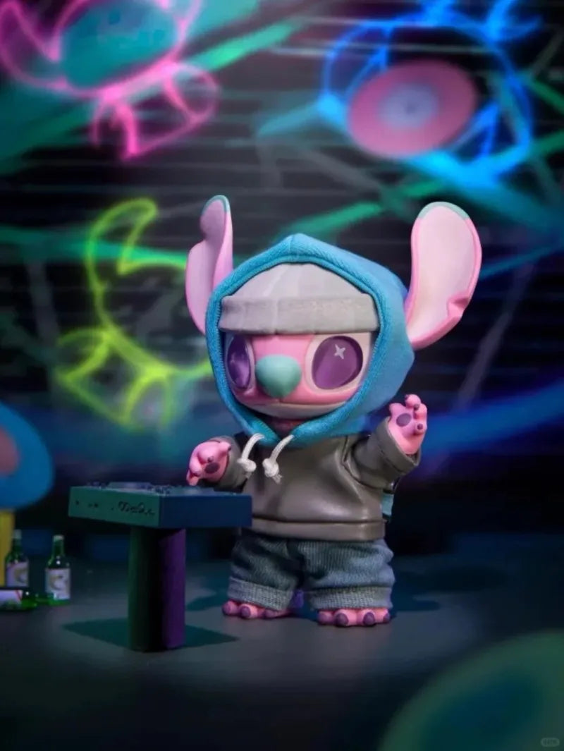 Miniso Disney Stitch Gen Z Street Series Blind Box – Vinyl Figure Pendant & Bag Charm Gift