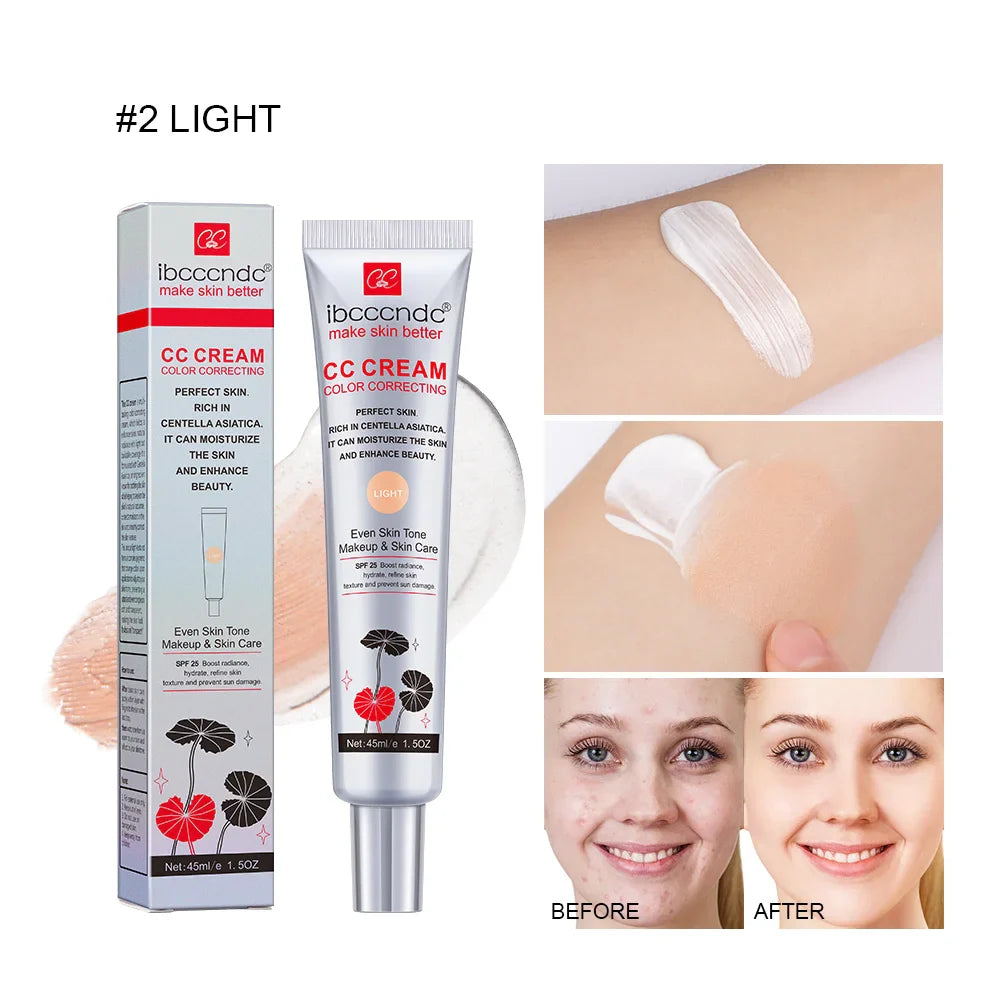 Erborian Waterproof CC Cream for Women - Moisturizing, Anti-Sweat, and Long-Lasting Makeup Protection Before Concealer