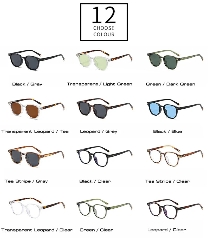 SHAUNA Retro Square Polarized Sunglasses — Fashion Rivet-Decorated Shades for Women & Men, UV400 Driving Sun Glasses