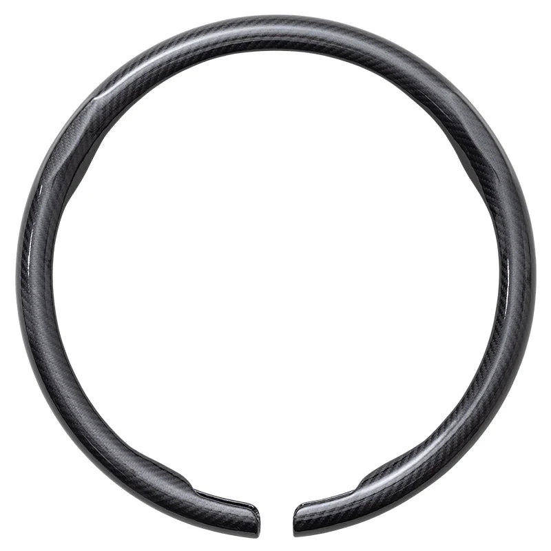 Universal 36-38cm Car Steering Wheel Cover — Non-Slip, Breathable, Fits Round & D-Shaped Wheels