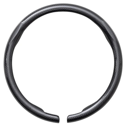 Universal 36-38cm Car Steering Wheel Cover — Non-Slip, Breathable, Fits Round & D-Shaped Wheels