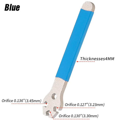 Lebycle Bicycle Spoke Wrench – Stainless Steel Wheel Tension Repair Tool