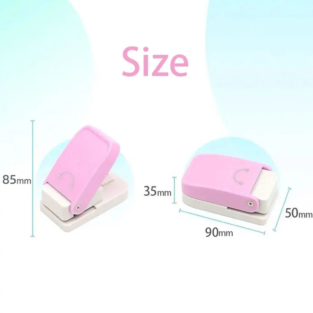 Random Color Creative Keychain Hole Punch – DIY Scrapbook Embossing & Craft Tool