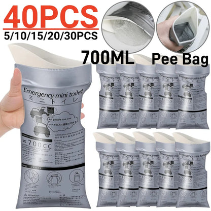 Portable Disposable Urine & Vomit Bags – Outdoor Travel Emergency Toilet for Men, Women & Kids