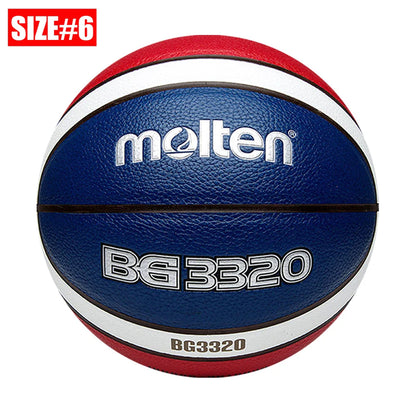 2025 Molten Basketball — Official Size 5/6/7 PU Indoor & Outdoor Ball for Men, Training, Match & Team Games