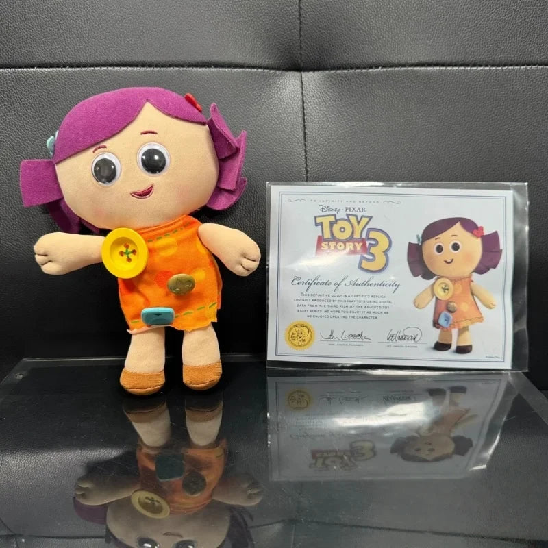 Toy Story Dolly Butterfly Plush Doll - Cute Cartoon Collectible Gift Toy with Certificate
