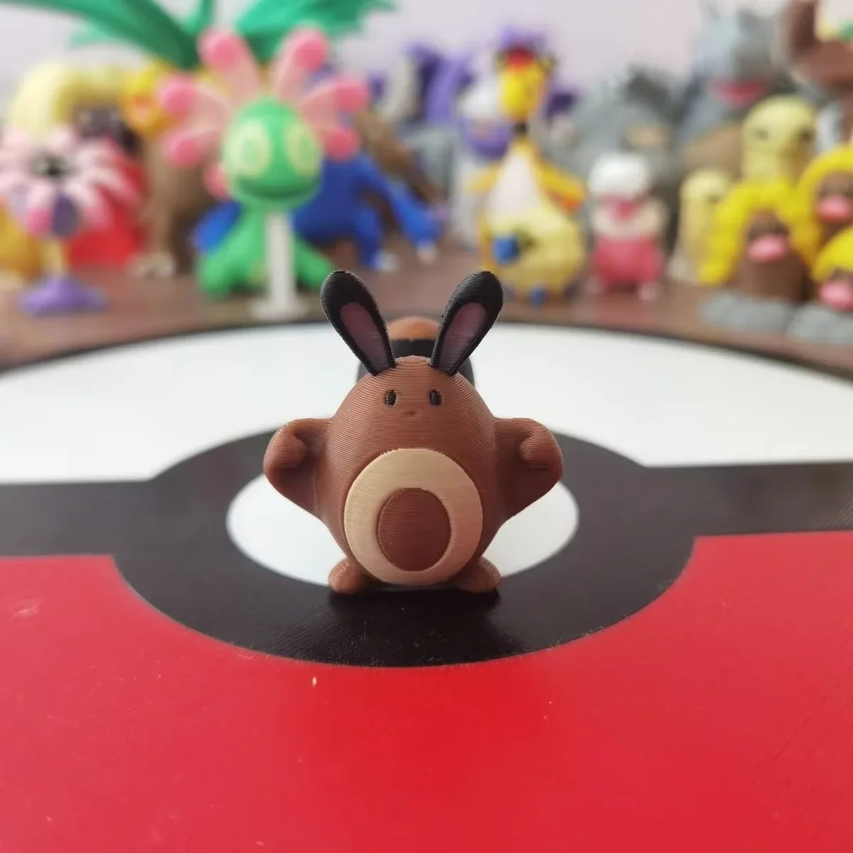 Pokemon 1:20 Scale Character Figures - DIY 3D Printed Kawaii Cartoon Models Kids Christmas Gift Toys