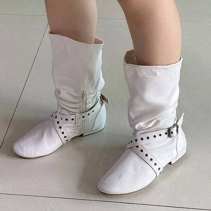 Wedopus Women’s Customized Heel Western Dance Boots – Black Suede Cowboy Shoes for Urban Dancing