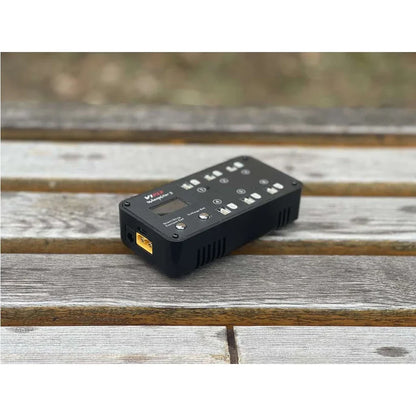 VIFLY WhoopStor 3 V3 6-Port 1S Lipo Battery Charger — Discharger & Storage for FPV TinyWhoop 4.2V/4.35V