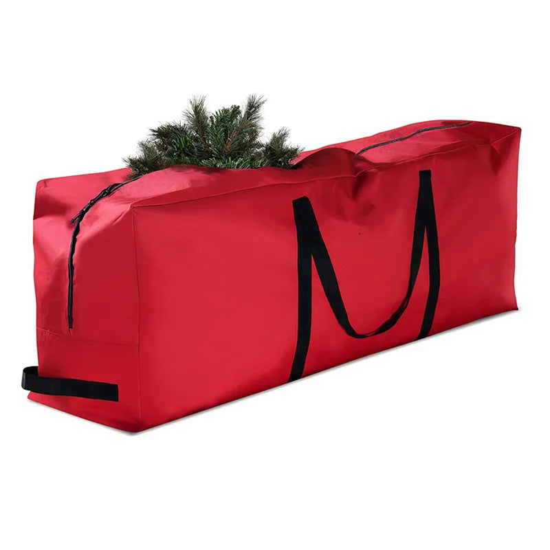 Christmas Tree Storage Bag – Heavy Duty Oxford Fabric Waterproof Dustproof Zippered Container