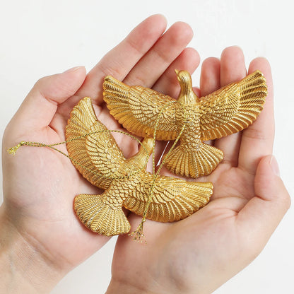 Friendship Doves Resin Ornament – Home Alone 2 Inspired Christmas Tree Decoration, Perfect Gift