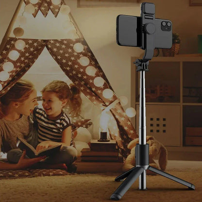 VRIG TP-08 TP-06 Aluminum Alloy Tripod Selfie Stick – 360° Rotatable with Cold Shoe Mount & 1/4" Screw, 1.5kg Load Capacity