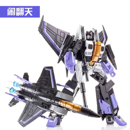 JINBAO FG0103 FG04 Starscream Skywarp Thundercracker F-15 Deformation Robot Action Figure Model – Anime Transformer Toy Set