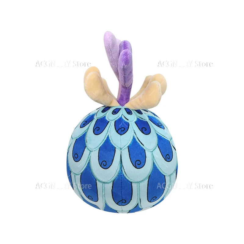 6 Styles Fruit Plush Toys – Anime Soft Stuffed Toys: Gum-Gum, Op-Op, Tremor-Tremor, Flower-Flower, Flame-Flame, Fish-Fish Gifts