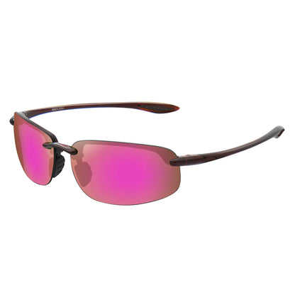JULI Sports Sunglasses – TR90 Rimless Frame, UV400 Protection for Men & Women, Ideal for Cycling, Running, Fishing, Baseball, and Driving, Model 8001