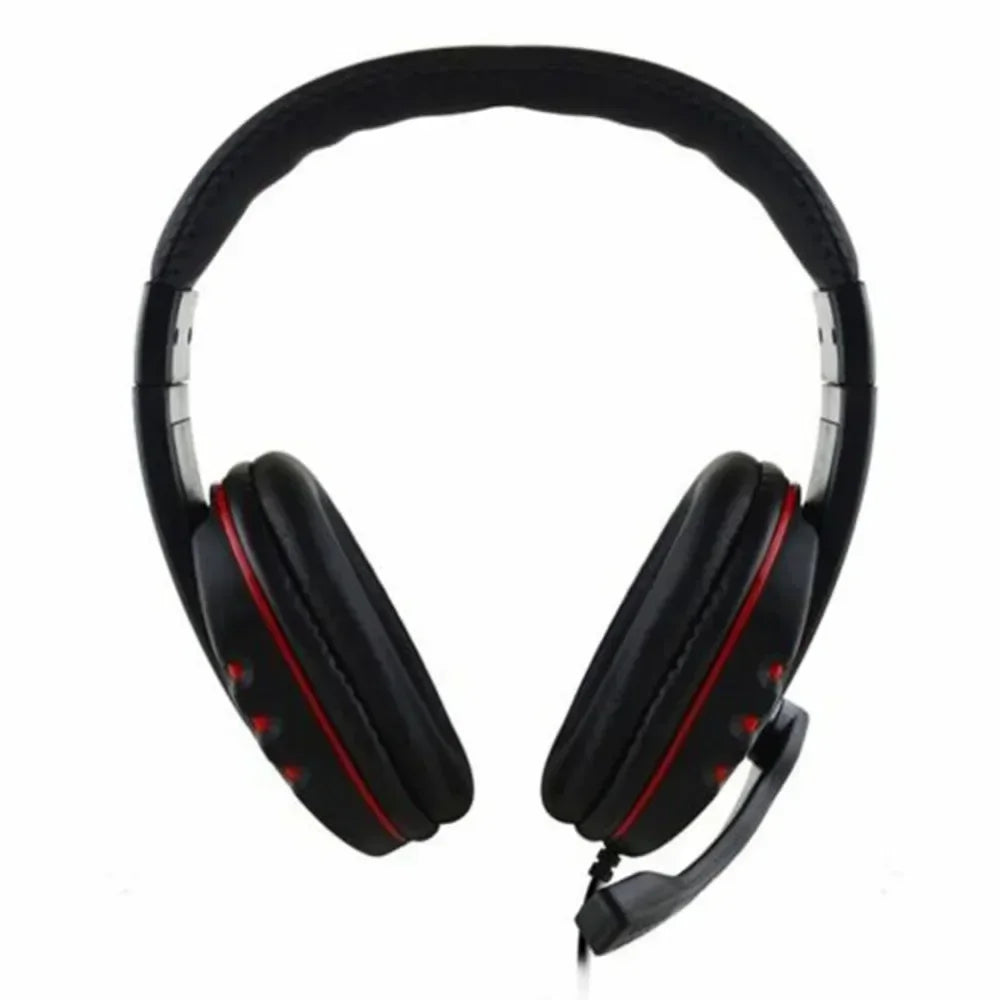Upgraded Wired Gaming Headset with Mic – Noise-Cancelling Headphones for PC, PS4/PS5, Switch & Laptop