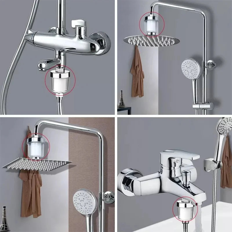 Universal Faucet Water Filter Kit - Kitchen, Bathroom, and Shower Purifier - High-Density PP Cotton Household Filtration Solution