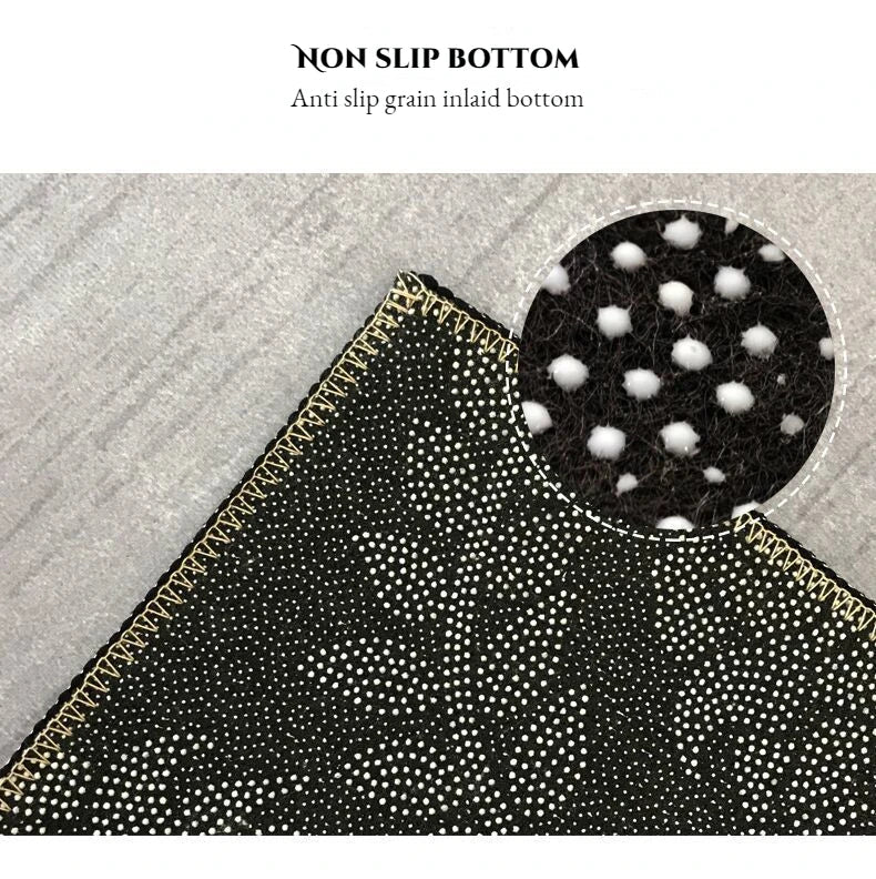 Nordic Modern Long Corridor Rug – Durable Washable Carpet Runner for Hallway, Stairway & Home